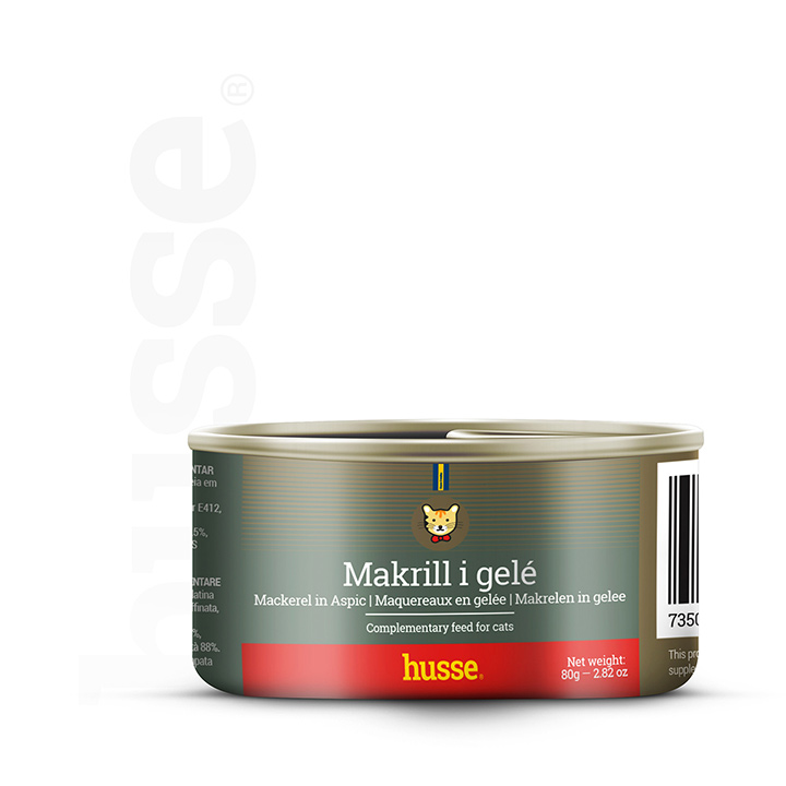 Makrill i gele 80g (cat)