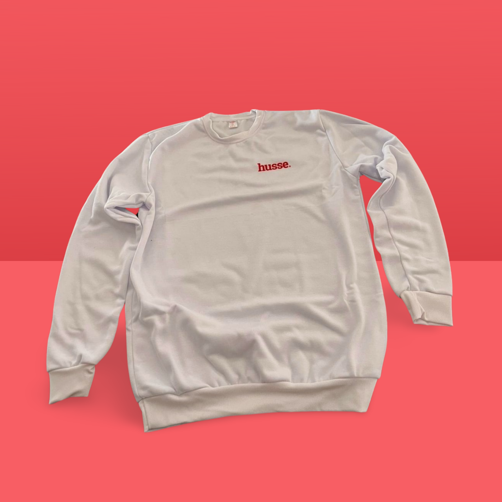 Husse Sweater White (L)