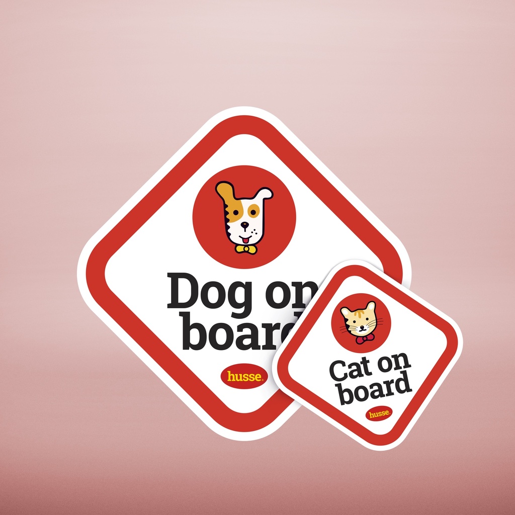 Cat/Dog On Board Sign