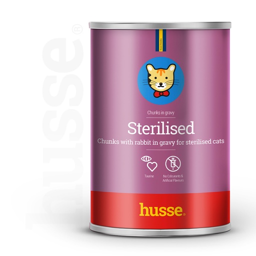 [15025] Sterilised Chunks | Rabbit 415g (cat)