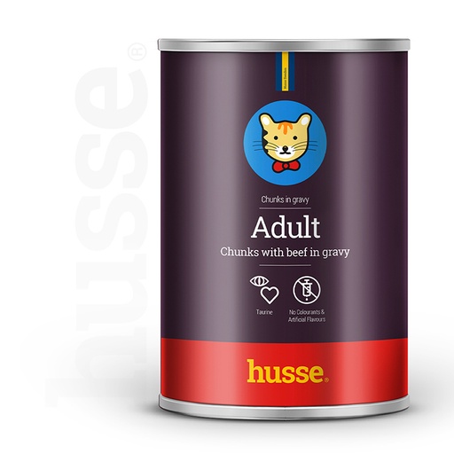 [15024] Adult Chunks 415g | Beef in gravy (cat)